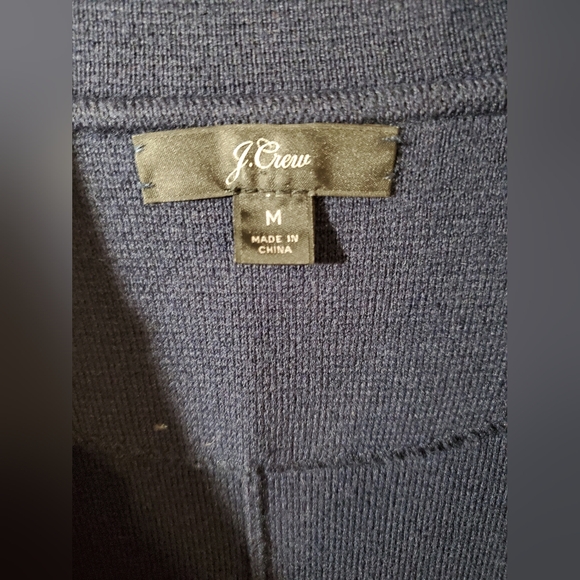 J.crew Merino Wool Sweater Blazer Size M - Picture 9 of 11
